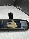 01-06 BMW E46 M3 Rearview Rear View Mirror SOS *Liquid Damage*
