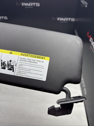 BMW 21-26 G80 M3 Front Right Passenger Side Sun Visor 8092728