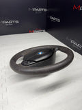 99-02 BMW E36 Z3 M M3 Steering Wheel Black 3 Spoke 32342229487 Prev Rewrapped