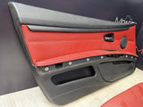 07-13 BMW E93 335 Convertible Original Coral Red Interior Seats Complete