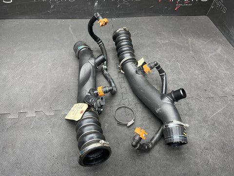 15-19 Ferrari 488 Intercoolers to Throttle Bodies 322654