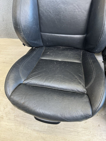 08-13 BMW E92 M3 Coupe Original Black Interior Front Seats Powered Heated