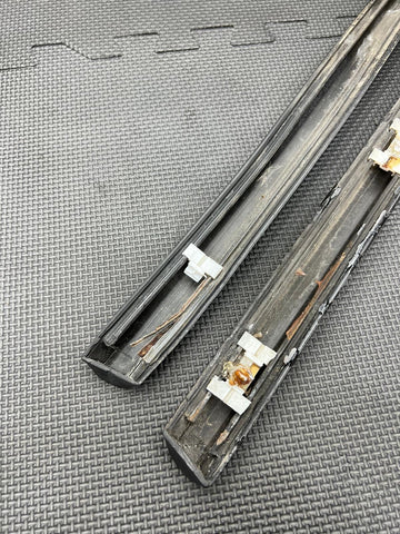 BMW E36 Sedan 3 Series Side Door Panel Moulding Trim Set With Clips 5pcs