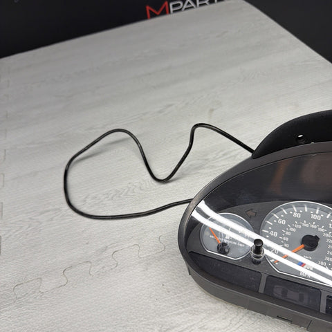 2001-2006 BMW E46 M3 Instrument Cluster Speedometer Spedometer SMG *Notes*