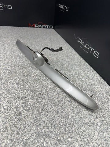 01-06 BMW E46 M3 Convertible Trunk Lid Grip Key Deck Handle Titanium Silver