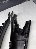 01-06 BMW E46 M3 OEM Convertible Rear Top Lateral Trim Pane Left Right Black