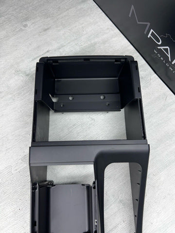 01-06 BMW E46 330 328 325 M3 CONVERTIBLE BLACK CENTER CONSOLE