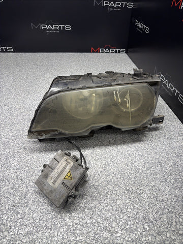 02-06 BMW E46 M3 ORIGINAL Left Driver Side Bi Xenon Headlight *Tabs*