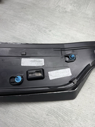 20-25 BMW X6M REAR LIFT GATE PANEL TRIM MOLDING SPOILER OEM DRAVIT GREY