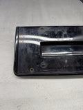 BMW E46 M3 01-06 Front License Plate Cover Base Bracket 51112694726 Jet Black