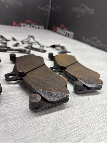 Textar / Jurid Brake Pads / Pucks / Hardware Set 07-13 Porsche 911 997 Turbo