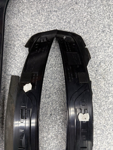 BMW E39 M Sport Door Sill Trim Scuff Plate Set OEM 525 530 540 M-Tech M5 *Cracks