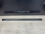 BMW 94-99 E36 M3 COUPE DOOR MOULDING FRONT BLACK LEFT DRIVER OEM