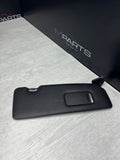 01-06 BMW E46 M3 Convertible Left Driver Side Sunvisors Sun Visor Black