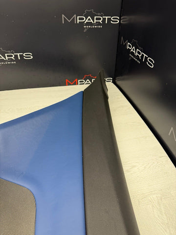 BMW 21-26 G82 G83 M4 Coupe Rear Left Driver Side Door Panel Fjords Blue