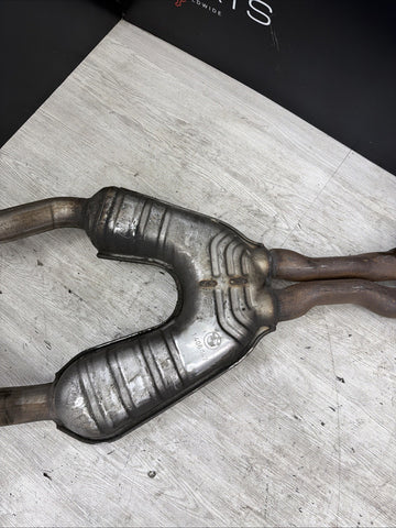 99-03 BMW E39 M5 S62 CENTER EXHAUST MUFFLER BOYSEN OEM