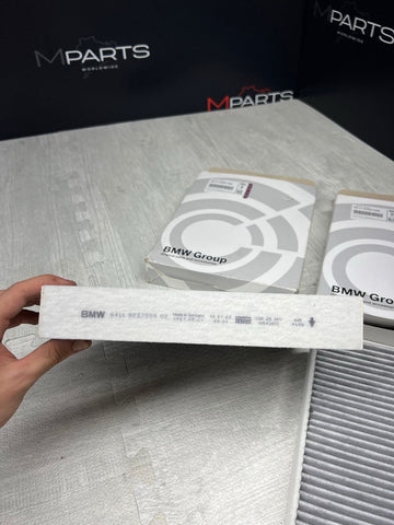 OEM BMW ACTIVATED CARBON CABIN AIR FILTERS F80 F82 F83 F87 M2 M3 M4 64119237555