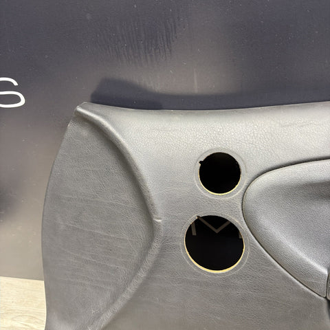 95-99 BMW E36 M3 Sedan Front Right Door Panel Card Black OEM