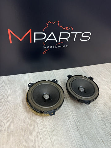 01-06 BMW E46 M3 HARMON KARDON DOOR / REAR DECK SPEAKERS 8368244 PAIR