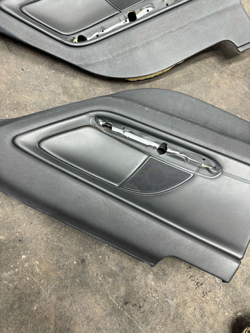 01-06 BMW M3 E46 M3 Coupe OEM Rear Interior Panels Covers Cards Black