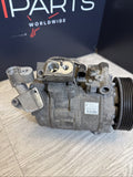 06-10 BMW E60 E63 E64 M5 M6 V10 AC AIR CONDITIONING COMPRESSOR OEM