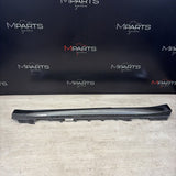 15-20 BMW F82 F83 M4 Rocker Panel Side Skirt Left Driver Mineral Gray