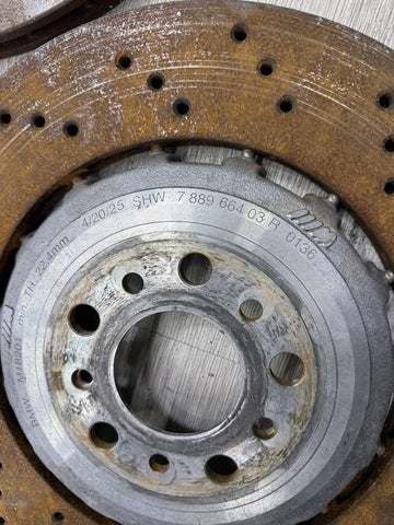 OEM 21-26 BMW G80 G82 G83 M3 M4 Rear Brakes Rotors