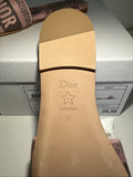 NEW Christian Dior Dway Sandals 62P Chateau Ros Toile de Jouy E Size 37