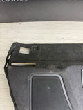 11-16 Bmw F10 5 Series M5 Rear Deck Lid Parcel Shelf Cover Black Alcantara OEM