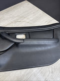 96-02 BMW Z3M Front Passenger Right Door Card Panel Cover Trim Leather Black
