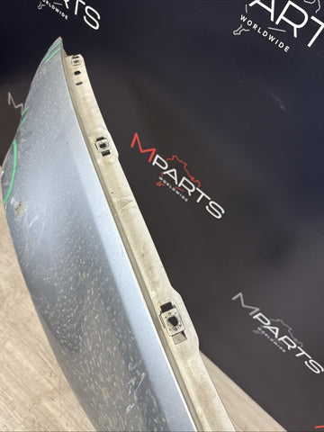 08-13 BMW E92 E93 M3 Left Driver Fender Panel Silver 41358042831 *Cracks