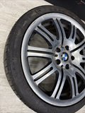 01-06 BMW E46 M3 Factory Front 19x8 M Double Spoke Alloy Style 67 Wheel 19” OEM