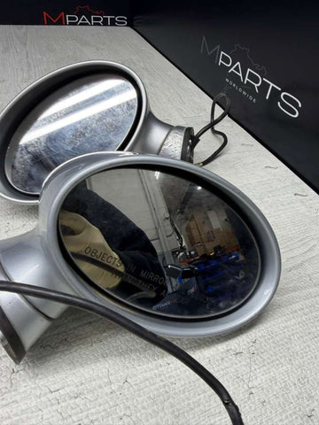 98–02 BMW Z3 M Z3M Roadster/Coupe Side Mirror Mirrors Pair OEM 712504 Silver