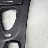 09-13 BMW E93 M3 CONVERTIBLE DCT CIC LEATHER CENTER CONSOLE TRIM