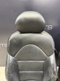 BMW E46 M3 Coupe Front Sport Seats Pair Black Napa Leather 2001-2006 OEM