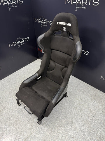 Corbeau Pole Position Front Bucket Seat / Corvette Seat Rail