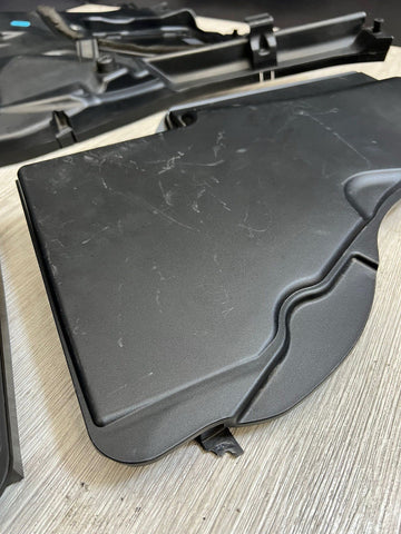 BMW E90 E92 E93 M3 08-13 Front Cabin Micro Filter Housings Covers Set