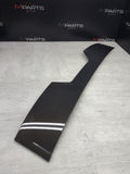 20-25 BMW X6M REAR LIFT GATE PANEL TRIM MOLDING SPOILER OEM DRAVIT GREY
