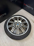 01-06 BMW E46 3 Series M3 Front Light Alloy Wheel Rim Tire 19x8 OEM 2229650