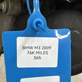 2009 BMW E90 E92 E93 M3 08-13 S65 V8 4.0L Complete Engine Motor 76k Miles