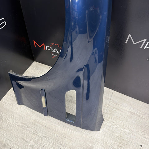 01-06 BMW E46 M3 Driver Left Fender Mystic Blue