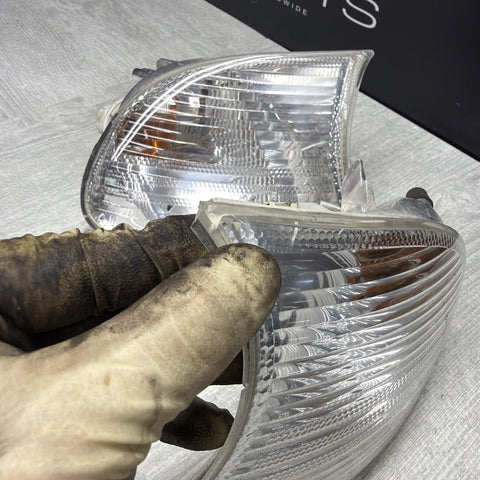 2001 BMW E46 325 328 M3 Clear Corner Lights Tail Lamps 6919651 6919652 *Notes*