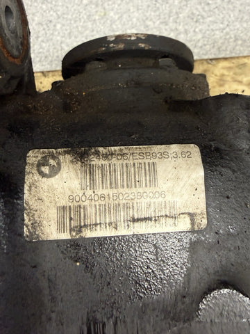 01-06 BMW E46 M3 REAR DIFF DIFFERENTIAL 127K MILES 3.62