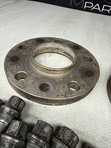 15MM Spacers + Extended Bolts PAIR 5x120 BMW E SERIES