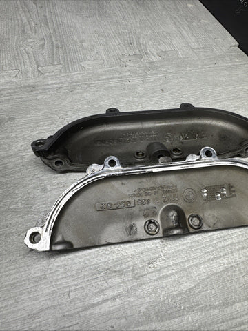 08-13 Bmw E92 M3 S65 Engine Motor Cylinder Head Timing Case Covers Plates Oem