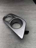 01-06 BMW E46 M3 FRONT RIGHT FOG LIGHT COVER SURROUND TRIM AFTERMARKET SILVER