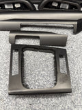 01-06 BMW E46 M3 Convertible Interior Armrests Trim Set Titan Shadow *Notes*