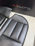 95-99 BMW E36 M3 Sedan Rear Bench + Folding Backrest Back Rest Seats Black *Rip*