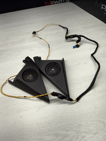 06-10 BMW E63 E64 M6 LOGIC 7 TWEETER SPEAKER PAIR OEM 6931642