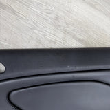 01-06 BMW E46 M3 FRONT PASSENGER RIGHT SIDE DOOR PANEL CARD BLACK OEM